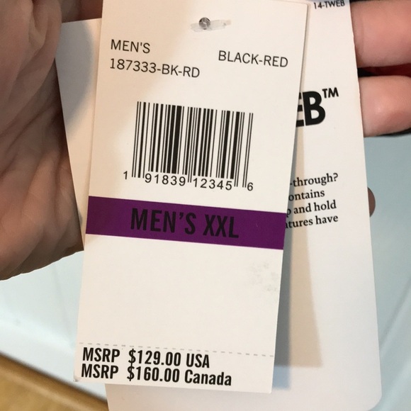 NWT Spyder Blk/Red Puffer Jacket - Picture 4 of 14